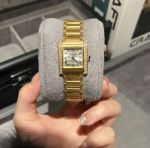 Cartier Tank Francaise Quartz Movement 316L Steel 30.5*36.7/27*32/21.2*25.7MM Watch
